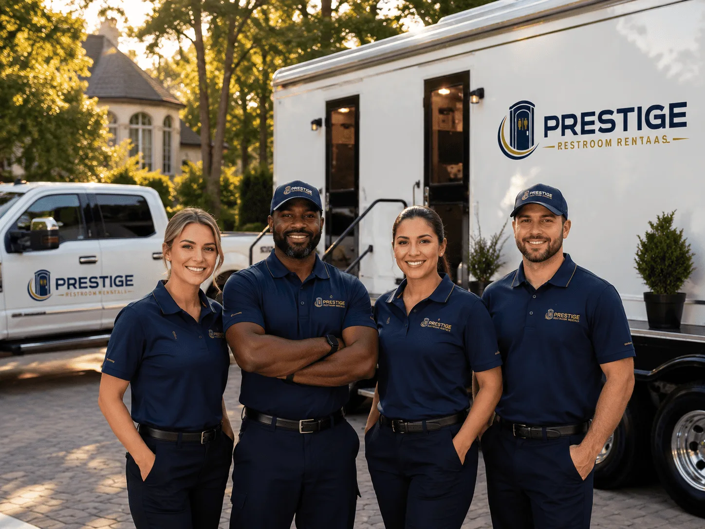 Trusted Luxury Portable Restrooms company in Clarence, LA